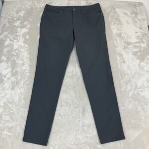 Lululemon Pants Mens 34x32 Grey/Blue ABC Slim Warpstreme Travel Office Comfort